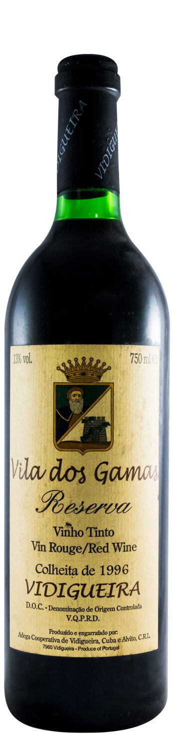 1996 Vidigueira Vila dos Gamas Reserva red