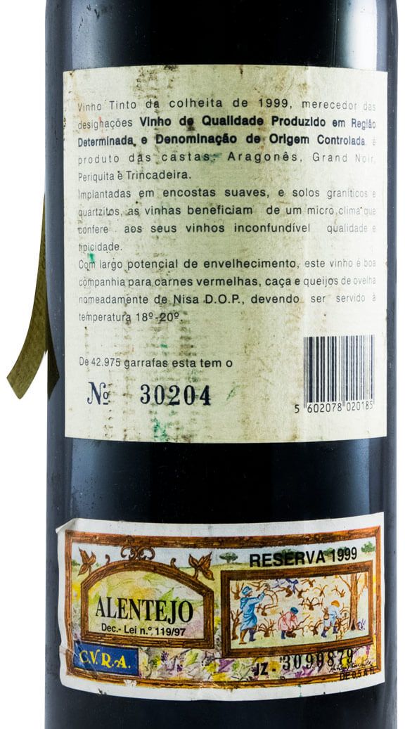 1999 Portalegre tinto