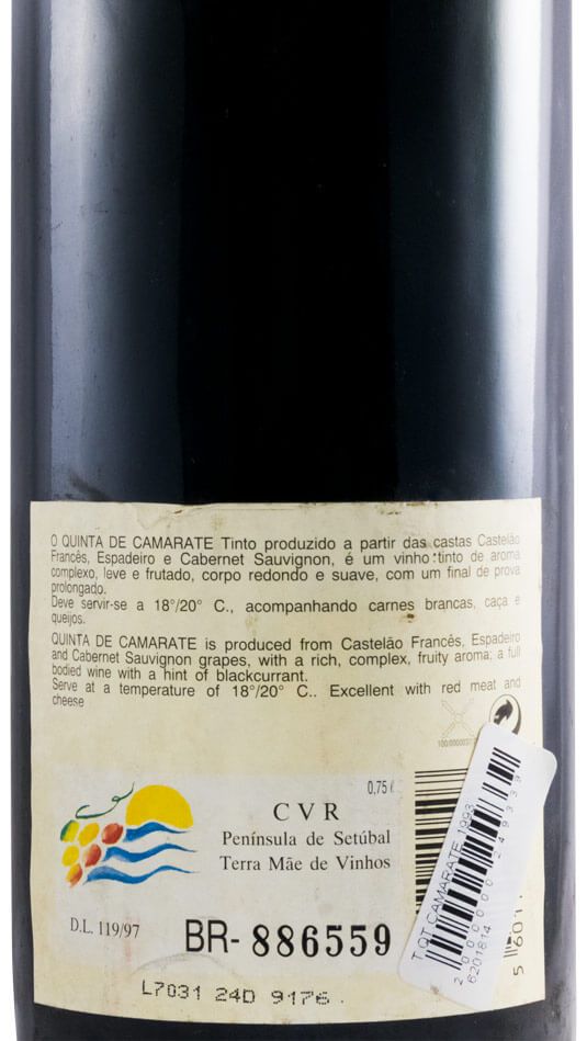 1993 José Maria da Fonseca Quinta de Camarate tinto