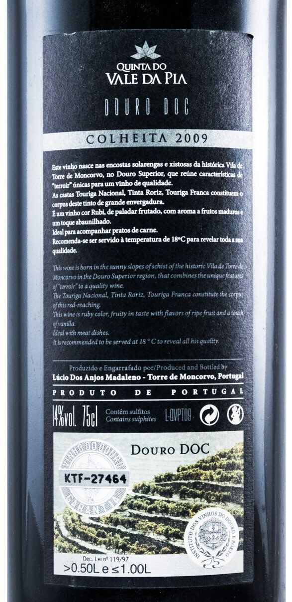 2009 Quinta do Vale da Pia red