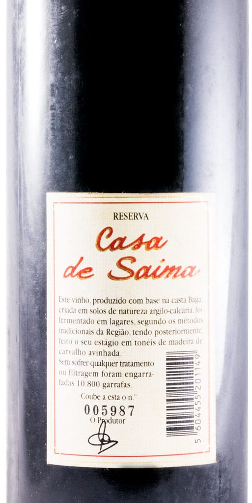 1995 Casa de Saima Reserva red