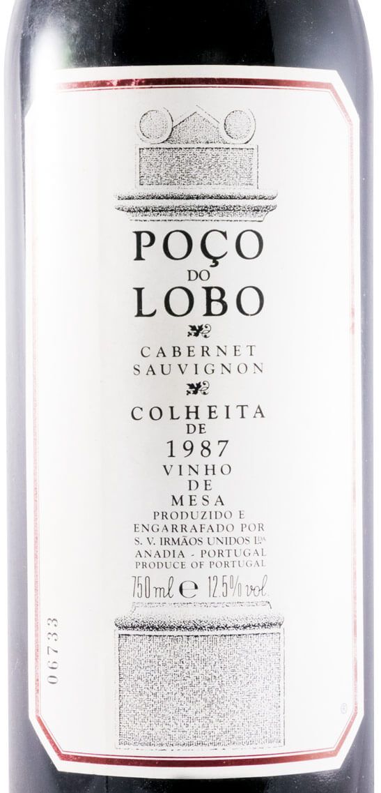 1987 Quinta do Poço do Lobo tinto