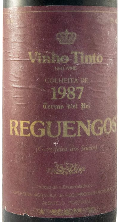 1987 Reguengos Garrafeira dos Sócios red