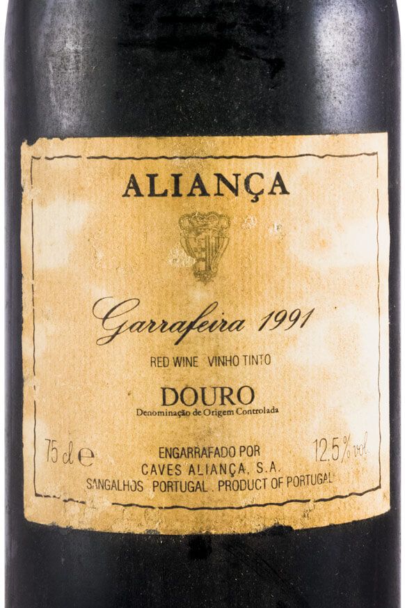 1991 Aliança Garrafeira red