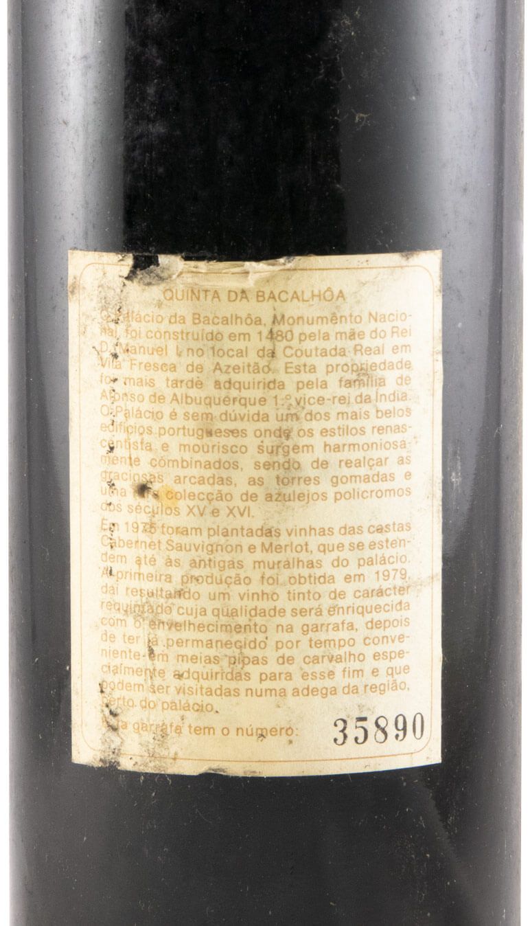 1983 Quinta da Bacalhôa red