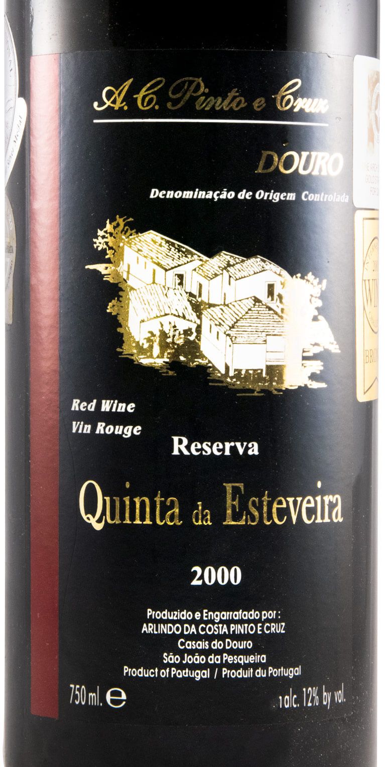 2000 Casal dos Jordões Quinta da Esteveira Reserva red