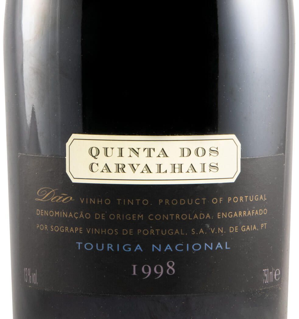 1998 Quinta dos Carvalhais Touriga Nacional tinto