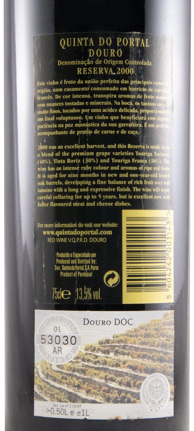 2000 Quinta do Portal Reserva tinto
