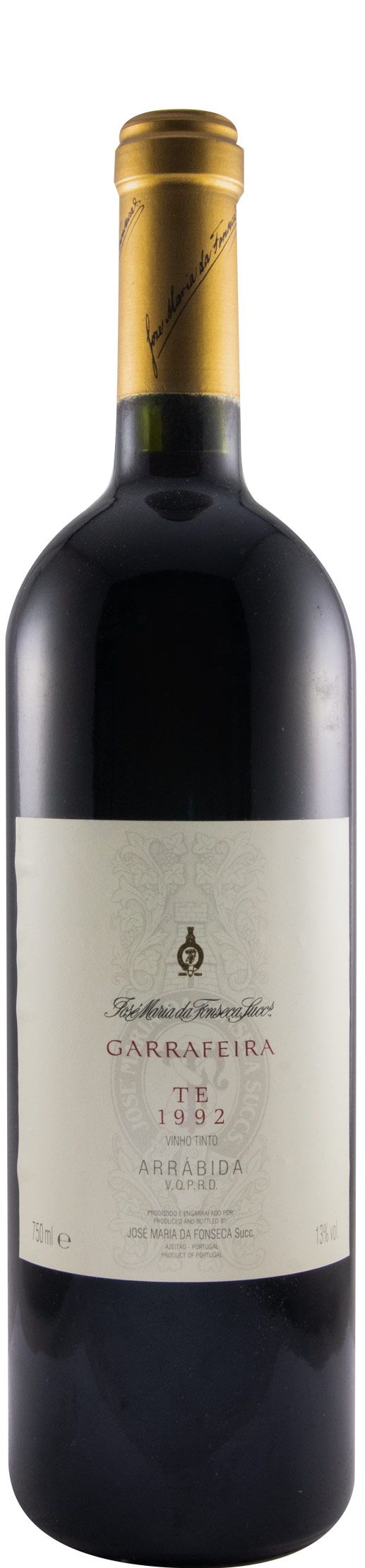 1992 José Maria da Fonseca TE Garrafeira tinto