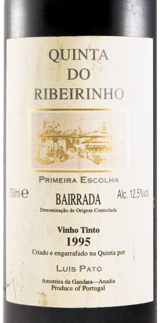 1995 Luís Pato Quinta do Ribeirinho Primeira Escolha red