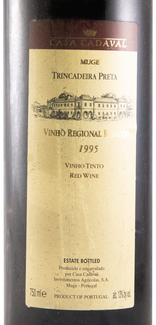 1995 Casa Cadaval Muge Trincadeira Preta tinto