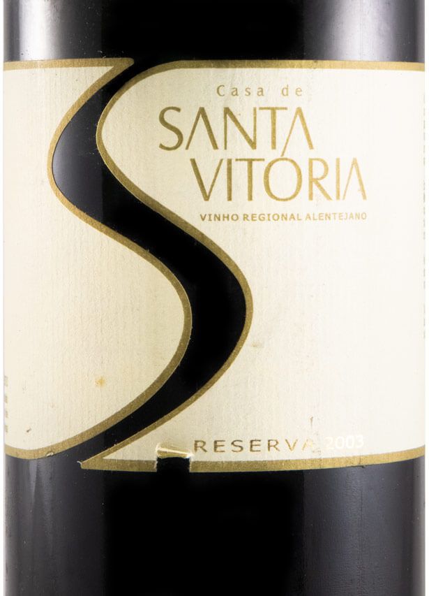 2003 Casa de Santa Vitória Reserva red
