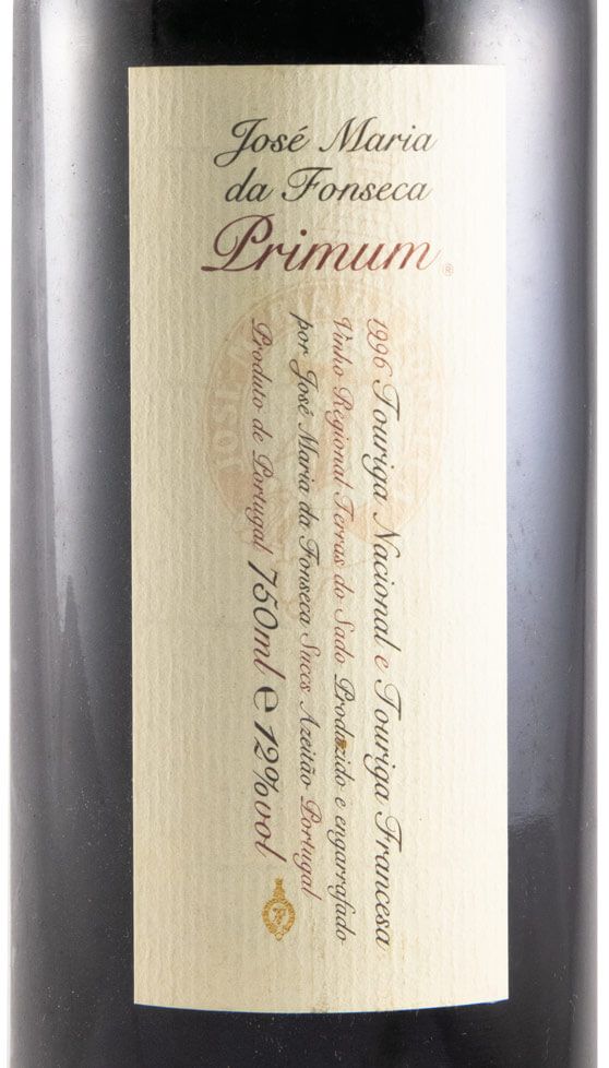 1996 José Maria da Fonseca Primum red