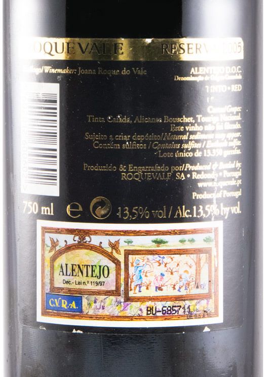 2005 Roquevale Reserva tinto