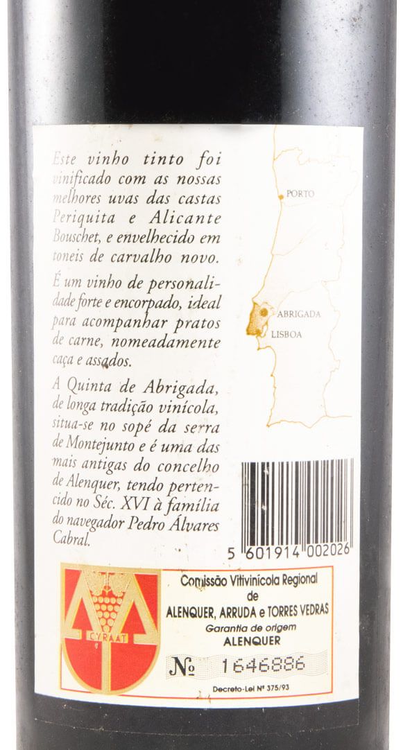 1995 Quinta da Abrigada red