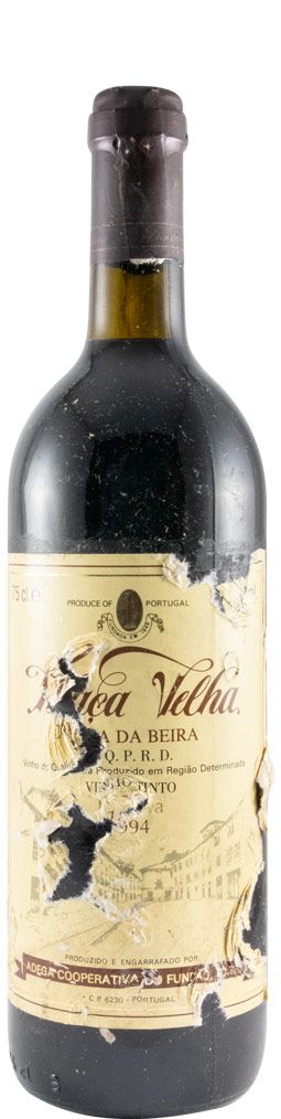 1994 Praça Velha Reserva red (damaged label)
