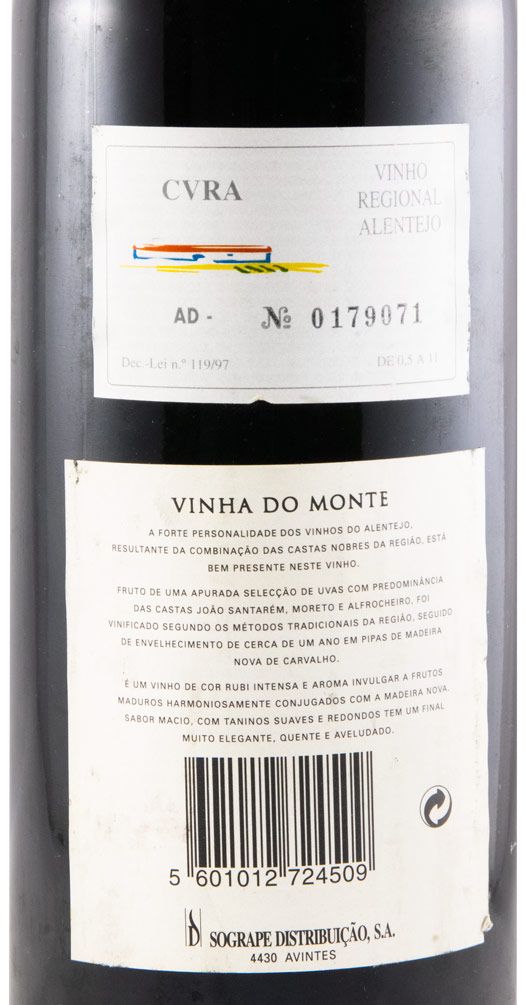 1996 Herdade do Peso Vinha do Monte red