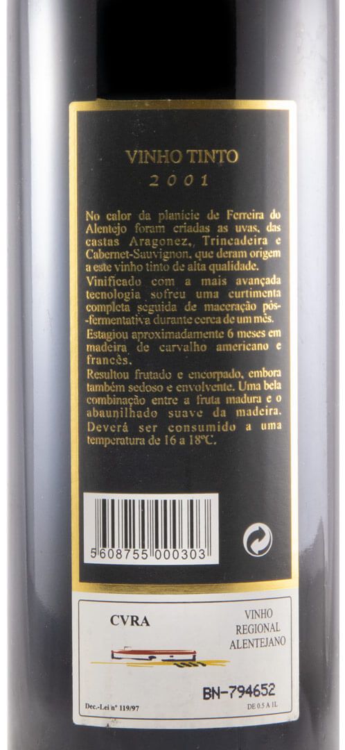 2001 Herdade do Pinheiro red