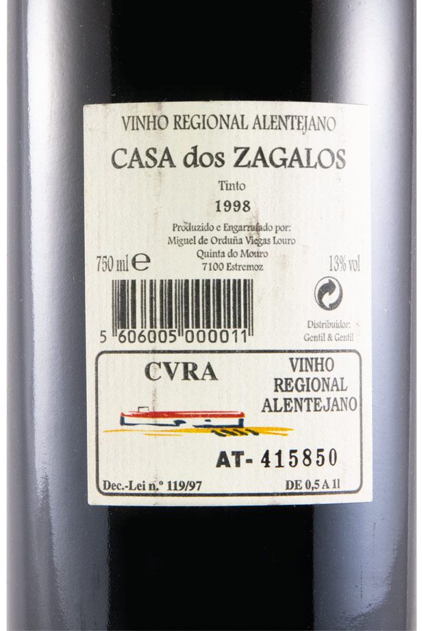 1998 Casa dos Zagalos red