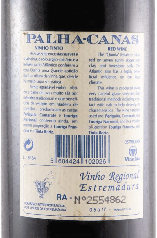 1997 Casa Santos Lima Palha-Canas tinto