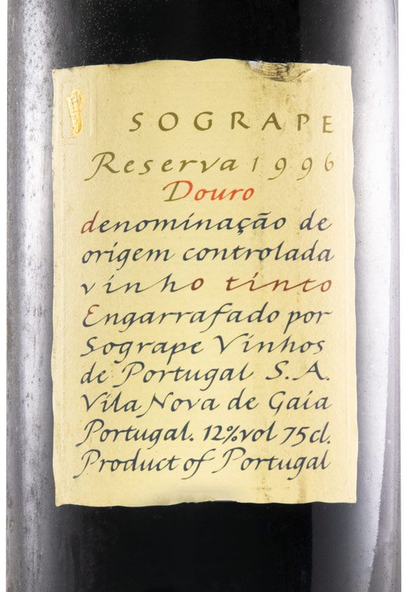 1996 Sogrape Reserva Douro tinto