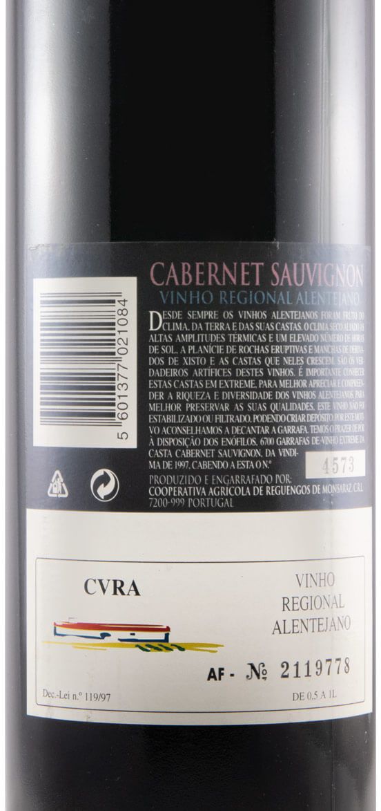 1997 CARM Cabernet Sauvignon red