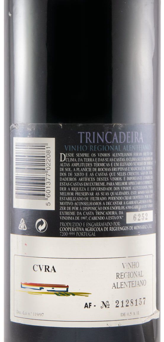 1997 CARM Trincadeira red