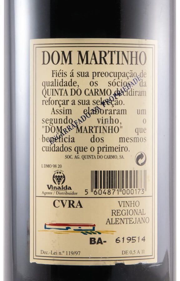 1998 Dom Martinho red
