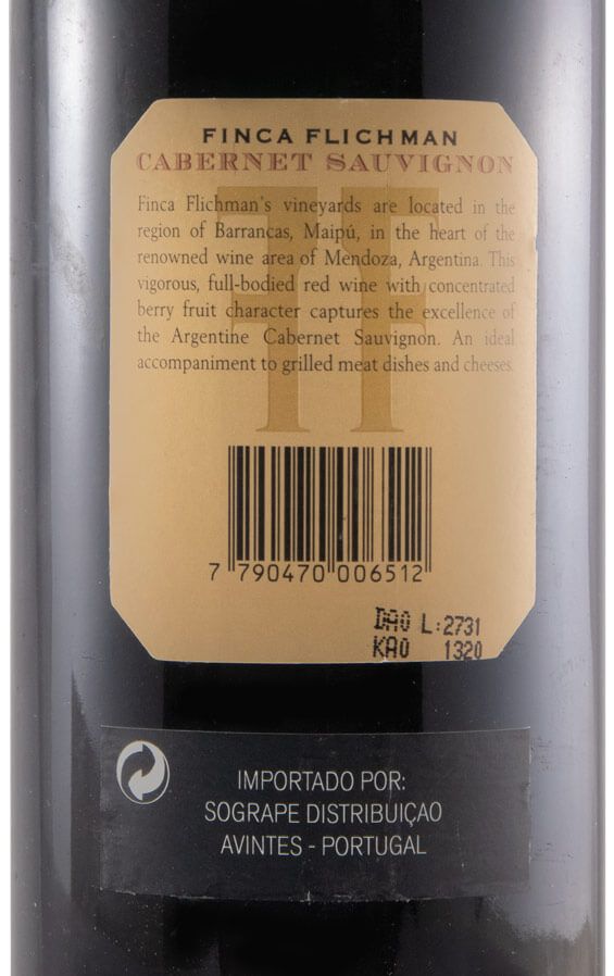 1998 Finca Flichman Cabernet Sauvignon tinto