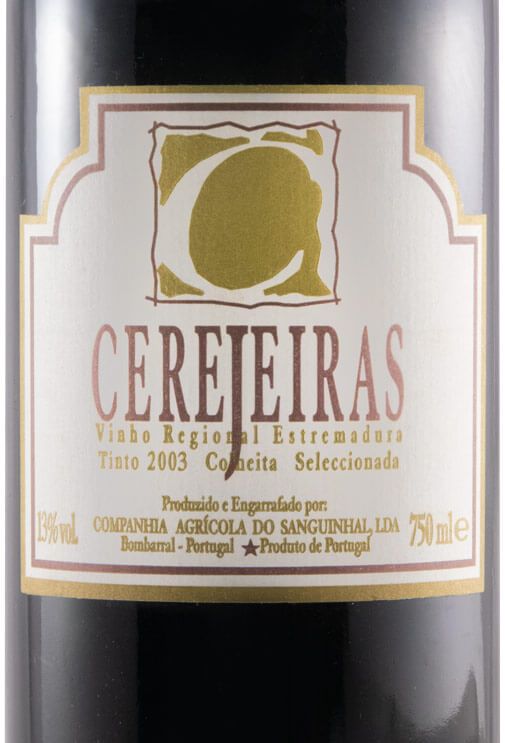 2003 Quinta das Cerejeiras Colheita Seleccionada tinto