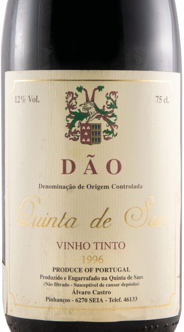 1996 Quinta de Saes red