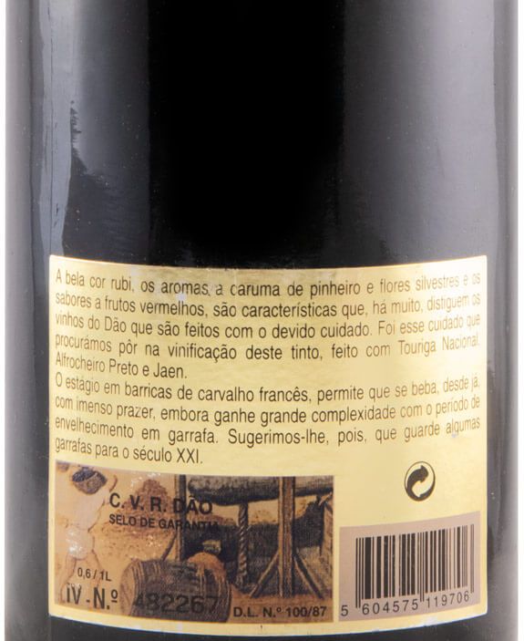 1997 Quinta de Cabriz Garrafeira tinto