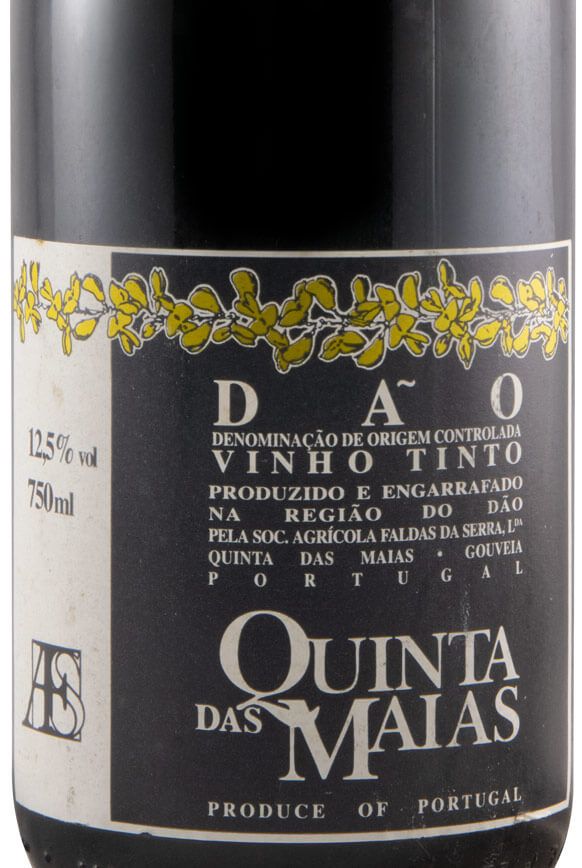 1996 Quinta das Maias red