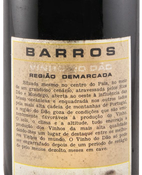 1974 Barros Reserva red