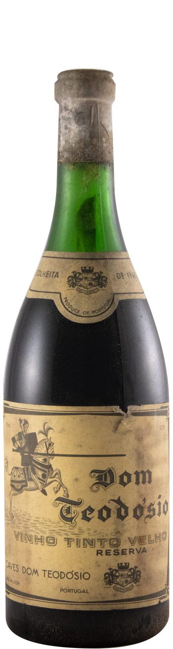1965 Caves Dom Teodósio Velho Reserva tinto
