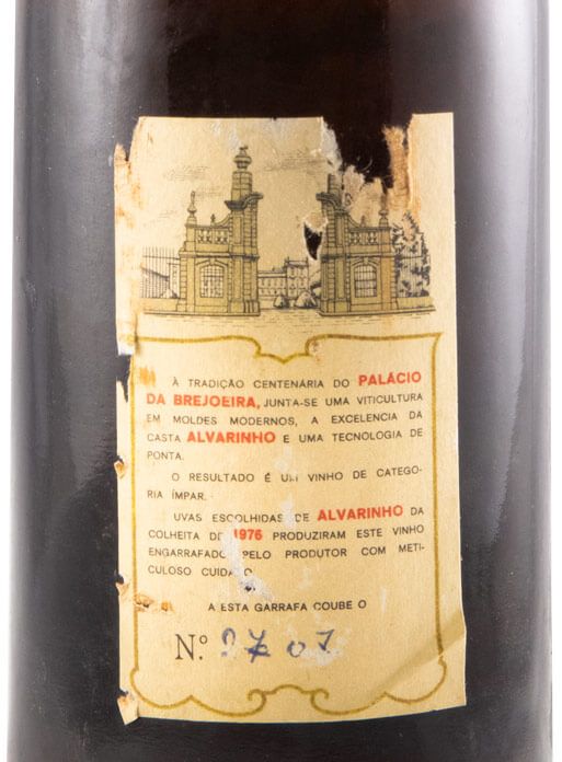 1976 Palácio da Brejoeira Alvarinho branco