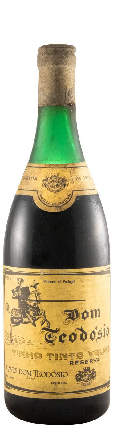 1972 Caves Dom Teodósio Velho Reserva tinto