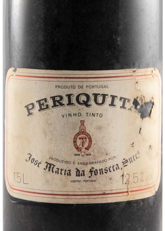 1980 José Maria da Fonseca Periquita red 1.5L