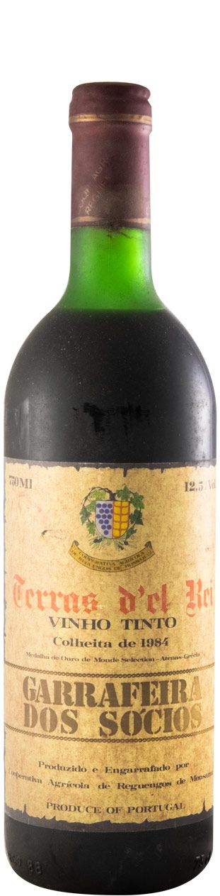 1984 Reguengos Terras Del Rei Garrafeira dos Sócios red