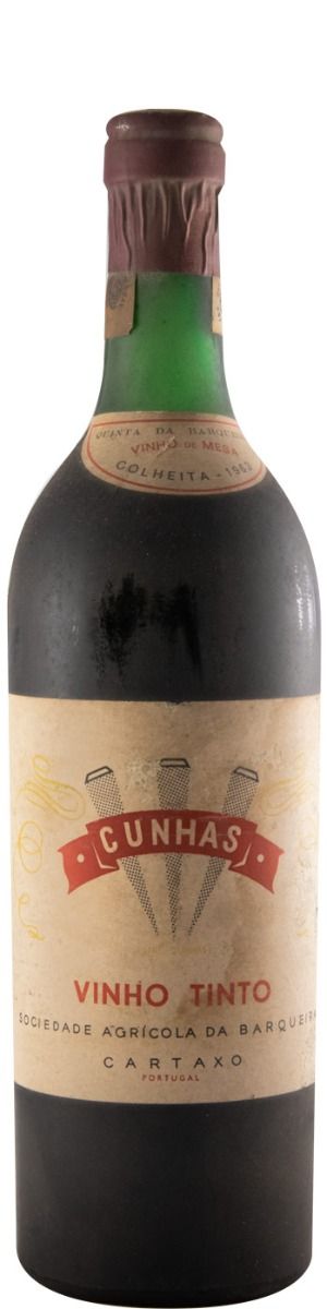 1963 Sociedade Agrícola da Barqueira Cunhas red