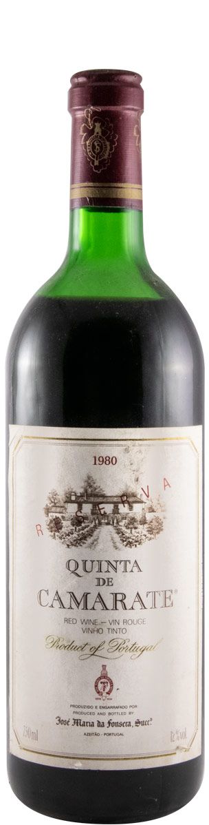 1980 José Maria da Fonseca Quinta de Camarate Reserva red