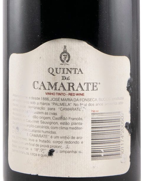 1980 José Maria da Fonseca Quinta de Camarate Reserva red