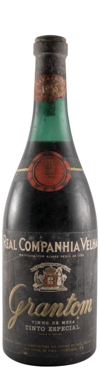 1965 Real Companhia Velha Grantom Garrafeira red