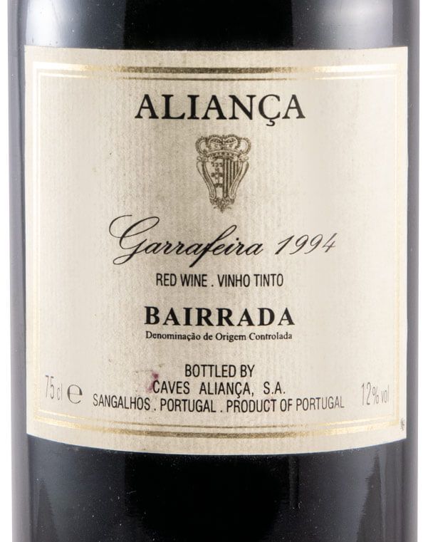 1994 Aliança Garrafeira Bairrada red