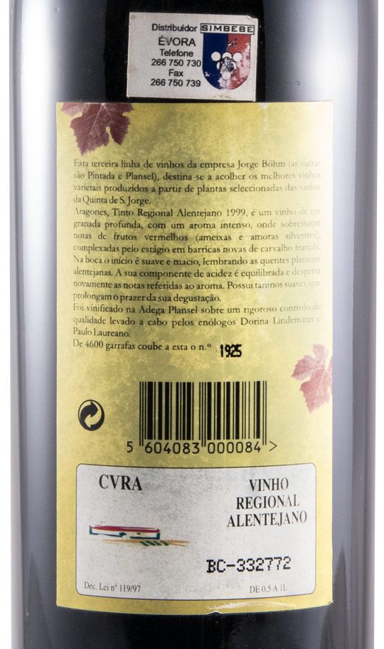 1999 Dorina Lindemann Aragonês red