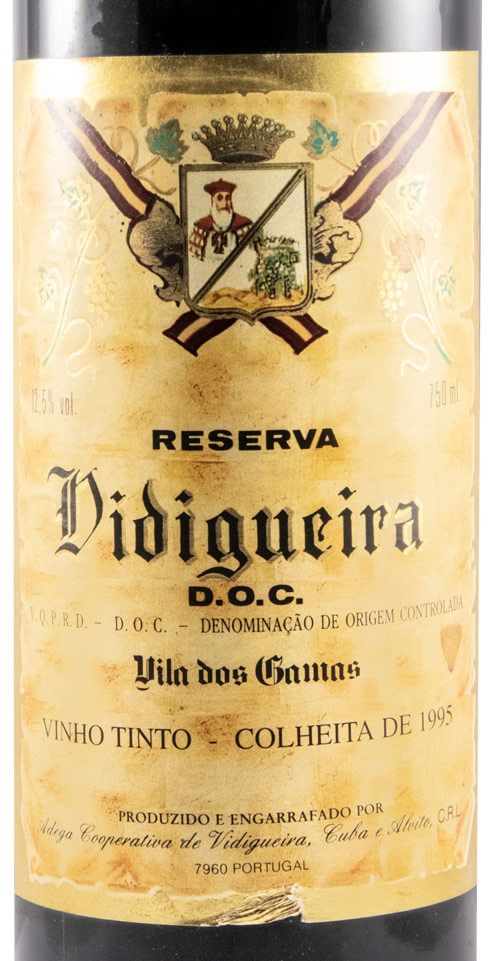 1995 Vidigueira Reserva Vila dos Gamas tinto