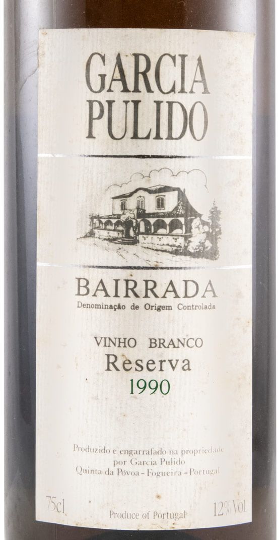 1990 Garcia Pulido Reserva white