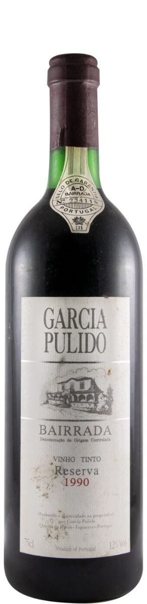 1990 Garcia Pulido Reserva red