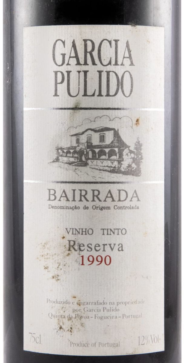 1990 Garcia Pulido Reserva red