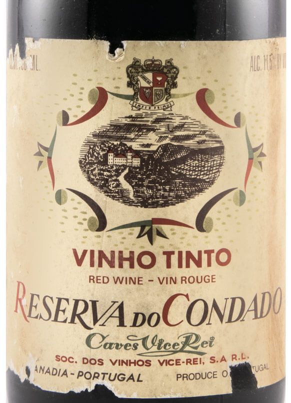 1980 Reserva do Condado red (low bottle)